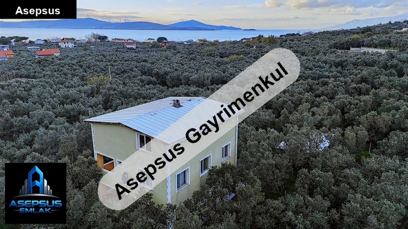 Asepsus Emlak'tan 6+1 narlı mh. 'sinde satılık villa