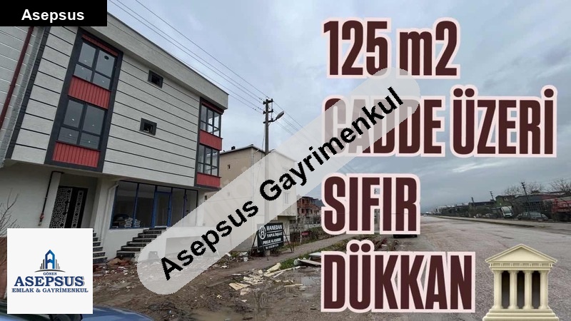 Asepsus Emlak'tan 3+0 gündoğdu mh. 'sinde satılık i̇ş yeri