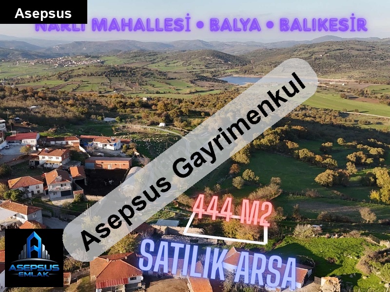 Asepsus Emlak'tan  narlı mh. 'sinde satılık arsa