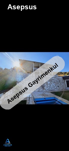 Asepsus Emlak'tan 7+1 çeltikçi mh. 'sinde satılık villa