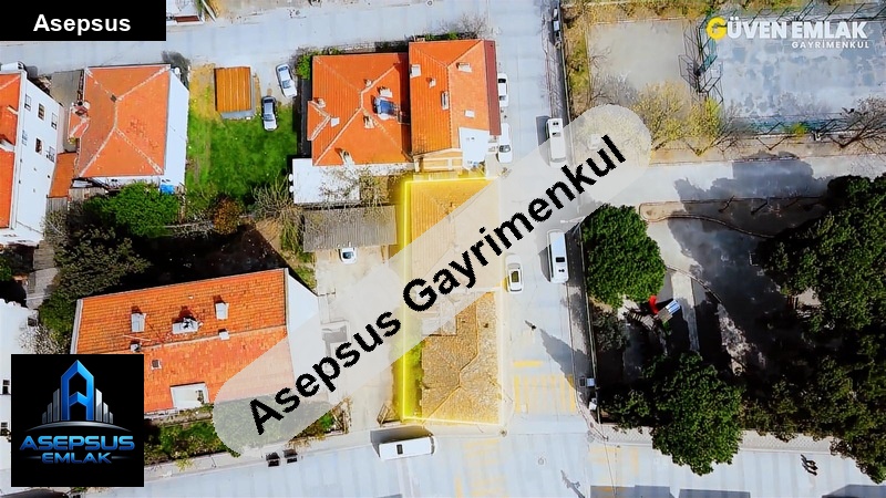 Asepsus Emlak'tan  çarşı mh. 'sinde satılık arsa