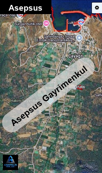 Asepsus Emlak'tan  şahinburgaz mh. 'sinde satılık arsa