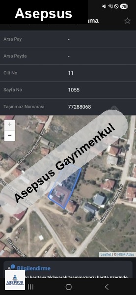 Asepsus Emlak'tan 2+1 güvemalan köyü 'sinde satılık müstakil ev