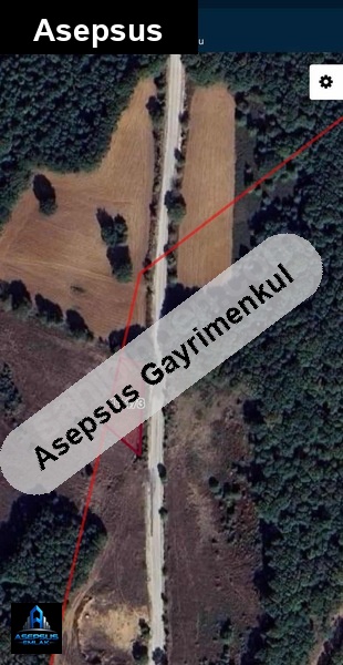 Asepsus Emlak'tan  ören mh. 'sinde satılık arsa