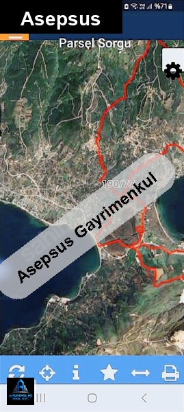 Asepsus Emlak'tan  hamamlı mh. 'sinde satılık arsa
