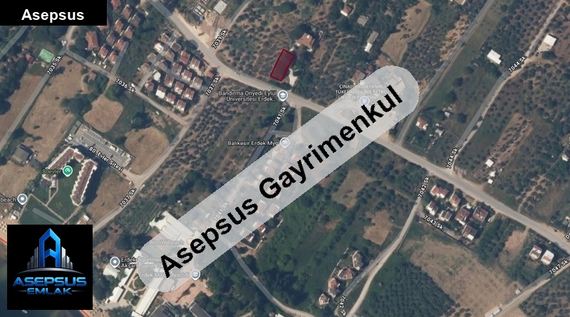 Asepsus Emlak'tan  zeytinli mah. 'sinde satılık arsa