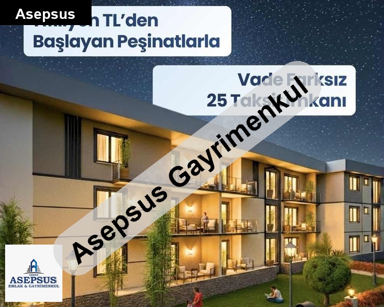Asepsus Emlak'tan 2+1 karabiga bld. 'sinde satılık daire