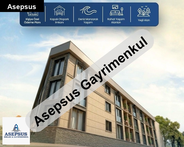 Asepsus Emlak'tan 1+1 karabiga bld. 'sinde satılık daire