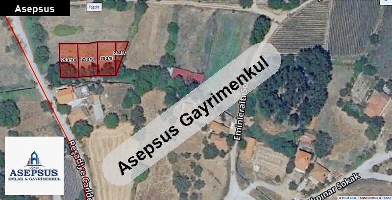 Asepsus Emlak'tan 3+1 kalkım bld. 'sinde satılık arsa