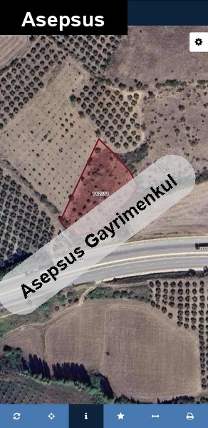 bandırma şirinçavuşta satılık 3.772 m2 tarla