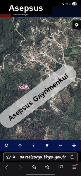 balıkesir erdek i̇lçesi hamamlı mahallesinde satılık bahçe