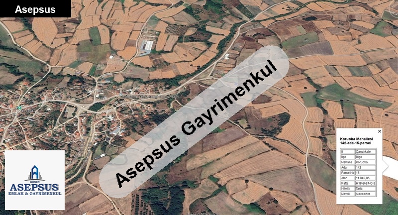 Asepsus Emlak'tan 3+1 kuruoba köyü 'sinde satılık arsa