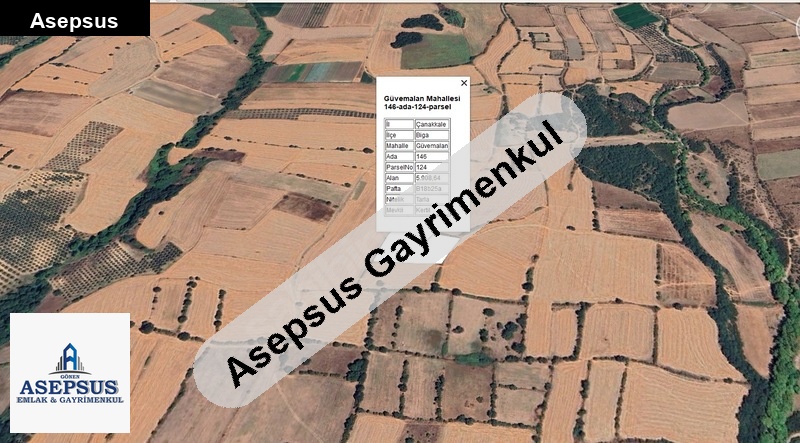 Asepsus Emlak'tan 3+1 güvemalan köyü 'sinde satılık arsa