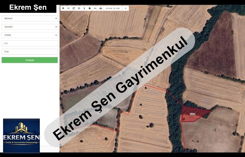 balıkesir susurluk ümiteli uygun fiyatlı sahibinden 2000m2 arsa