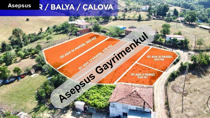 balıkesir, balya, çalova satılık arsa