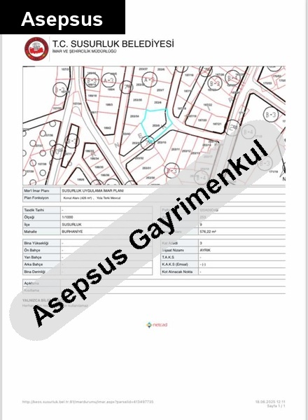 sahi̇bi̇nden satilik 3 yola cephe arsa