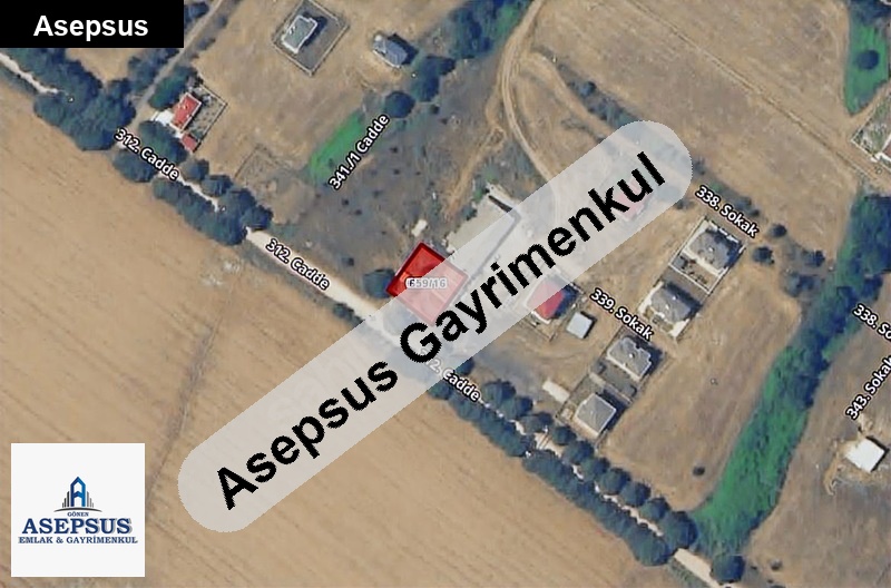 Asepsus Emlak'tan 3+1 çeşmealtı köyü 'sinde satılık arsa