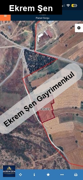 6183 metre kare tarla