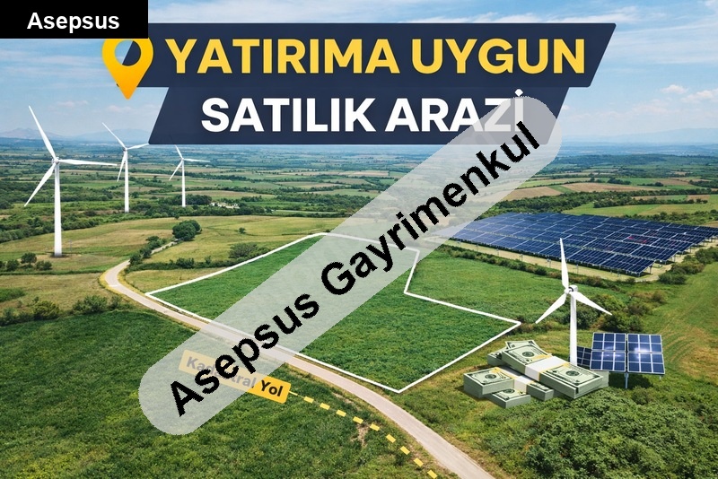 res &amp; ges yatırımına uygun marjinali alınmış satılık arazi