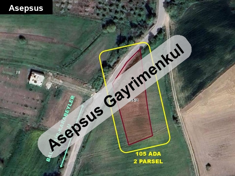 1516 m2 hobi̇ bahçesi̇ i̇çi̇n uygun, asfalt yola cepheli̇