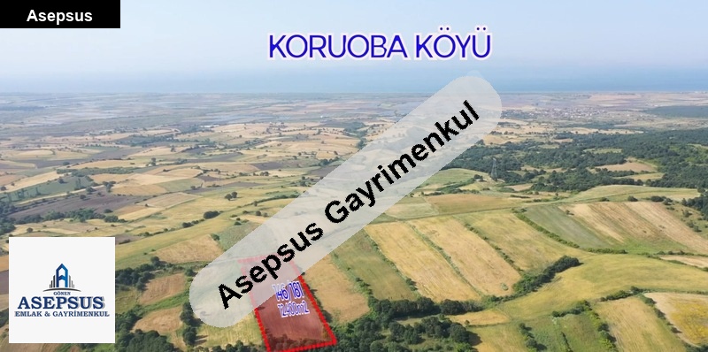 Asepsus Emlak'tan 3+1 kuruoba köyü 'sinde satılık arsa