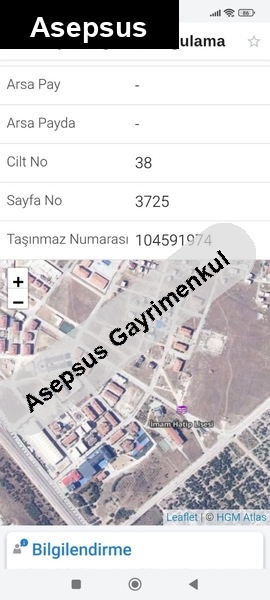 bandirma 100.yil meslek li̇sesi̇ yan parsel 120m2 arsa,