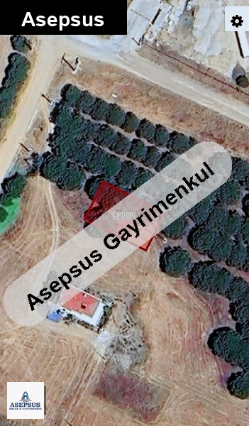 Asepsus Emlak'tan 3+1 çeşmealtı köyü 'sinde satılık arsa