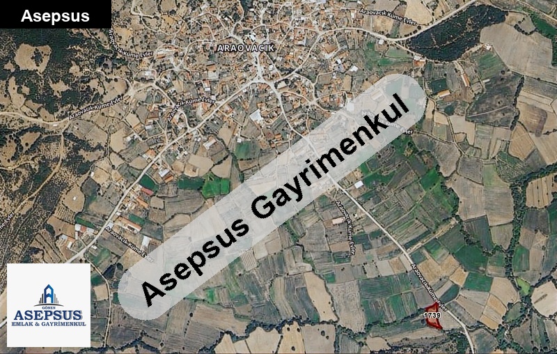 Asepsus Emlak'tan 3+1 araovacık köyü 'sinde satılık arsa