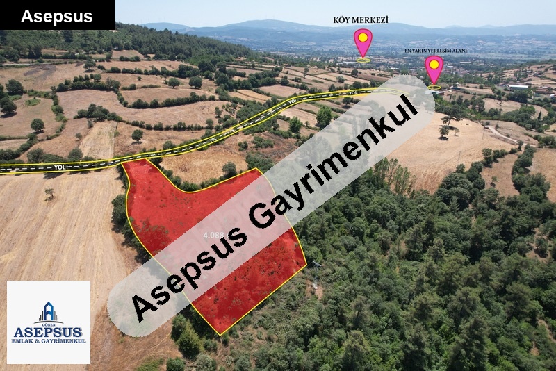 Asepsus Emlak'tan 3+1 haydaroba köyü 'sinde satılık arsa