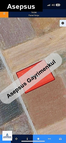 Asepsus Emlak'tan 3+1 örtülüce köyü 'sinde satılık arsa