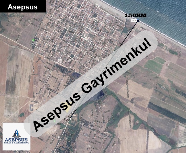 Asepsus Emlak'tan 3+1 çeşmealtı köyü 'sinde satılık arsa