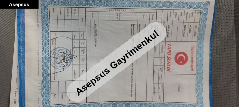 1200 m2 %40 i̇marli yola cepheli̇