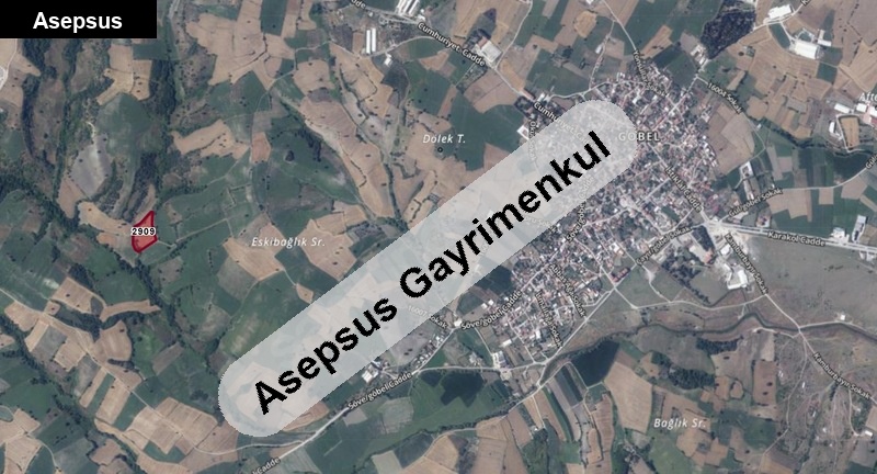 susurluk göbel'de 10960 m2 tarla