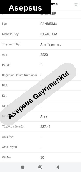 hobi bahçesi nitelikli arsa