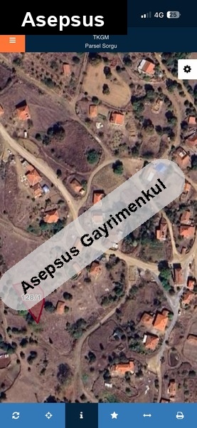 aci̇ll %40 i̇marli satilik arsa