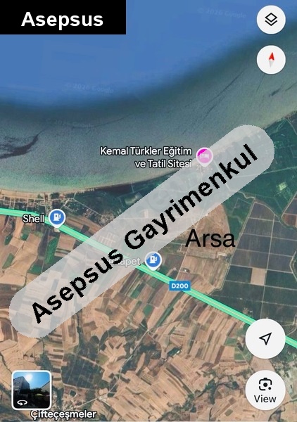 Gönen’de Denize 800m, İmara Yakın Yatırımlık Tarla