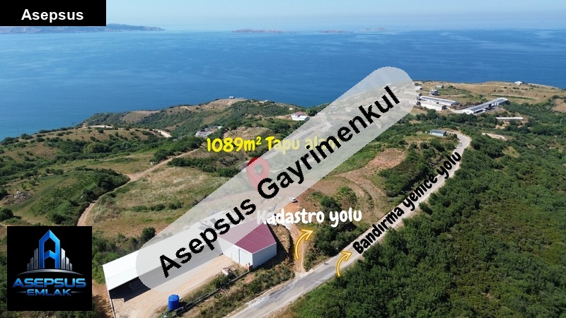 Asepsus Emlak'tan  yenice mh. 'sinde satılık arsa