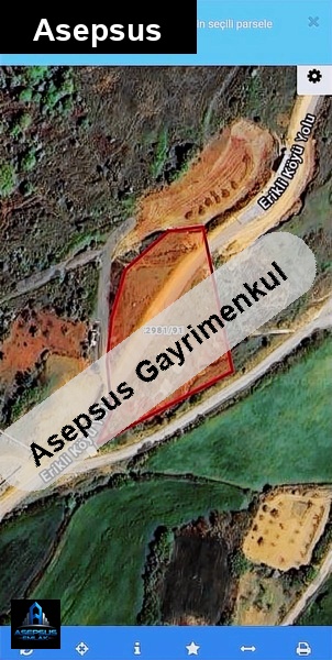 Asepsus Emlak'tan  erikli mh. 'sinde satılık arsa