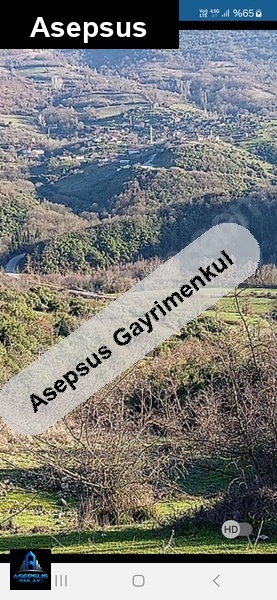 Asepsus Emlak'tan  yürükkeçidere mh. 'sinde satılık arsa