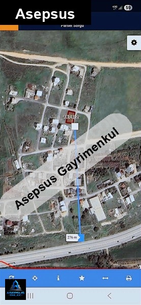 Asepsus Emlak'tan  yeni mah. 'sinde satılık arsa