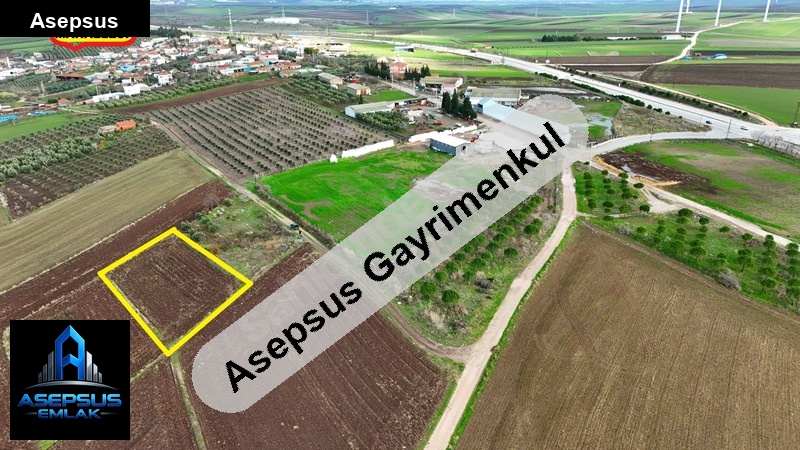 Asepsus Emlak'tan  bezirci mh. 'sinde satılık arsa