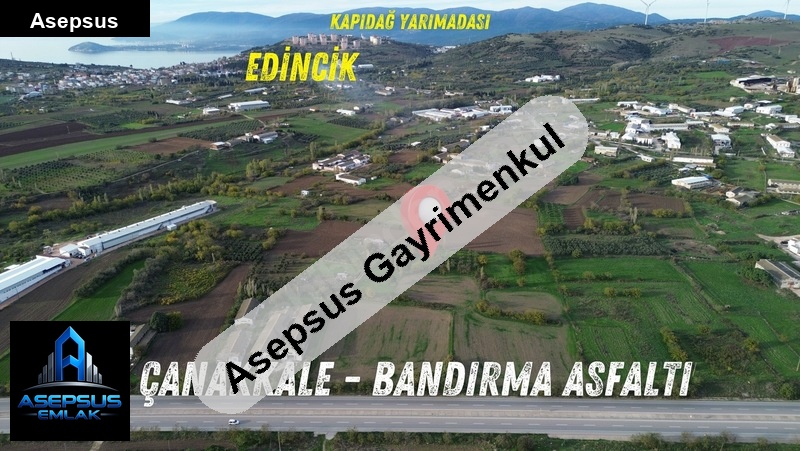 Asepsus Emlak'tan  edincik mh. 'sinde satılık arsa