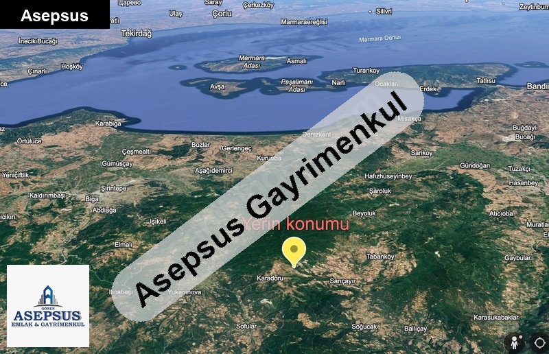 Asepsus Emlak'tan 3+1 karadoru köyü 'sinde satılık arsa