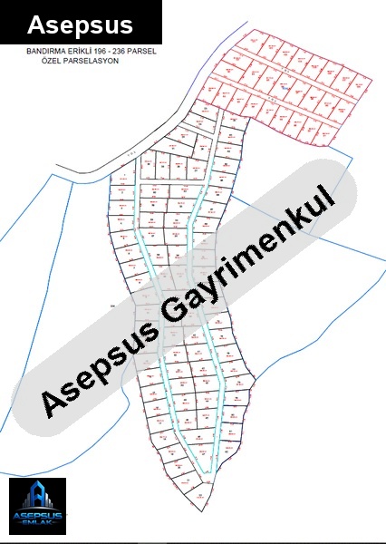 Asepsus Emlak'tan  erikli mh. 'sinde satılık arsa