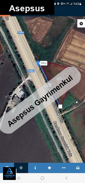 Asepsus Emlak'tan  kuşcenneti mh. 'sinde satılık arsa