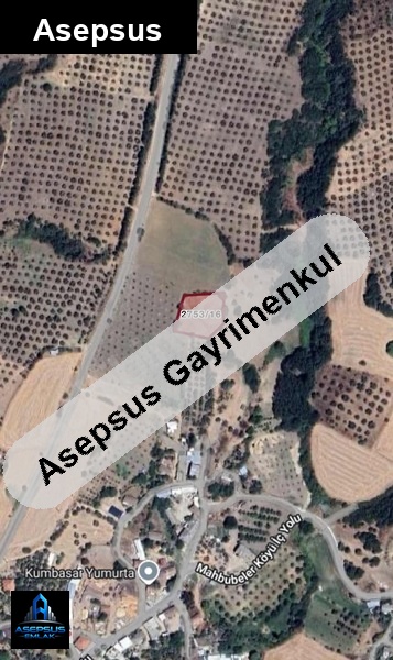 Asepsus Emlak'tan  mahbubeler mh. 'sinde satılık arsa