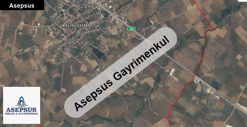 Asepsus Emlak'tan 3+1 balıklıçeşme köyü 'sinde satılık arsa