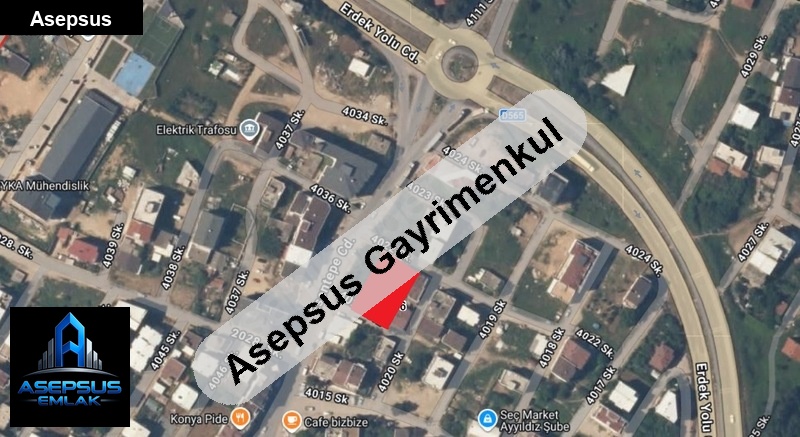 Asepsus Emlak'tan  ayyıldız mh. 'sinde satılık arsa