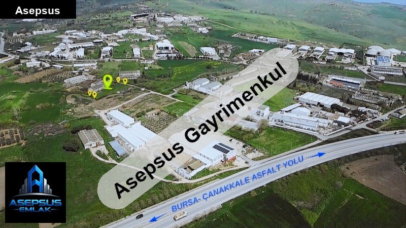 Asepsus Emlak'tan  edincik mh. 'sinde satılık arsa