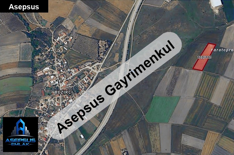 Asepsus Emlak'tan  bezirci mh. 'sinde satılık arsa